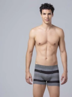 BOXER SIN COSTURA RAYADO TRICOLOR (11843)