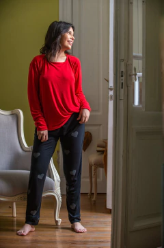 PIJAMA M/LARGA P/LARGO CHARO (Z430)