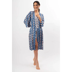 KIMONO LARGO SATEN ESTAMPADO LUNA BY MERY (9626-24) en internet