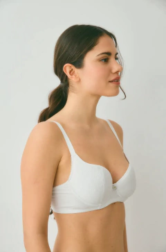 CORP. CON ARO RELLENO Y BASE LYCRA ROSALIA (293-117) - Victoria Garrido Lenceria