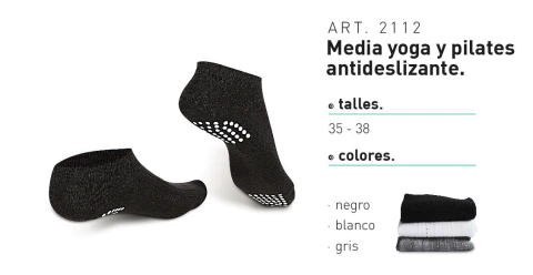 SOQUETE ALGODON C/ANTIDESLIZANTE (2112)