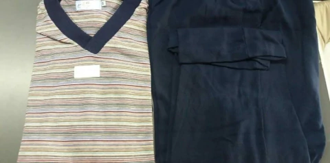 PIJAMA HOMBRE FREZADO (832M)