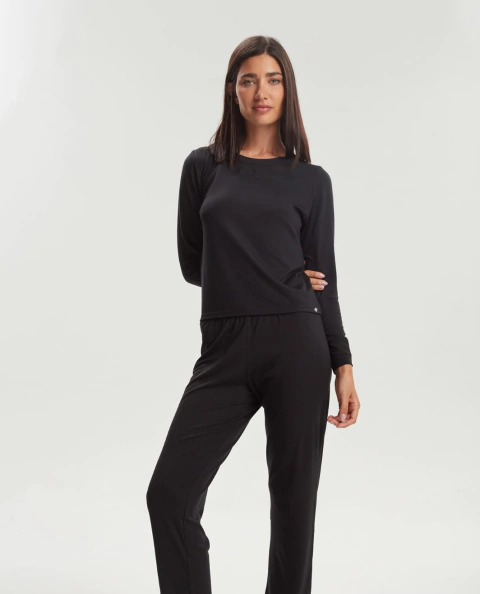 PIJAMA M/LARGA P/LARGO CUELLO TUL ATLANTA (21007S)