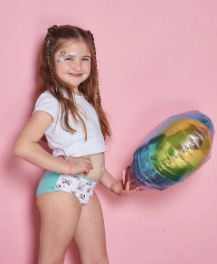 TIRO CORTO NENA ALGODON ARCOIRIS (399) - comprar online