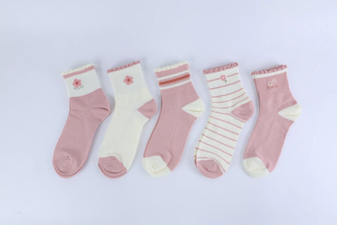 PACK X3 SOQUETE ALTO NENA POLIESTER ESTAMPADO (M6120.3)