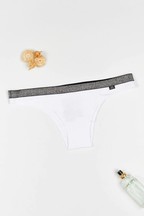 VEDETINA ALGODON C/CINTURA DE LUREX (117-143)