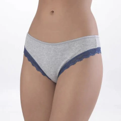 CULOTTE ALGODON (C/ ENCAJE) (8319) - tienda online