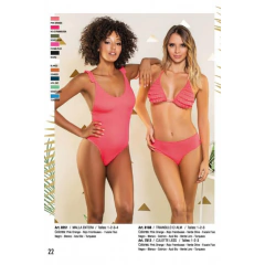 MALLA ENTERA BRETEL CON VOLADOS (8251P) - comprar online
