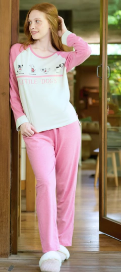 PIJAMA M/LARGA P/LARGO JERSEY LITTLE DOGS (2410) en internet