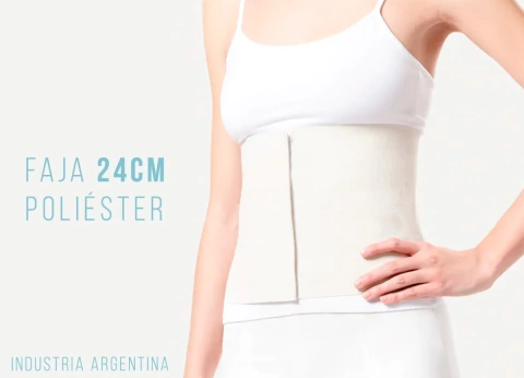 FAJA POLIESTER 24 CM UNISEX (FP24)