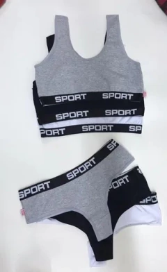 CONJ. TOP DEPORTIVO Y COLALESS (52COL) - comprar online