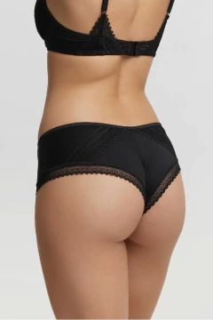 Imagen de CULOTTE DE LYCRA Y PUNTILLA (8361)
