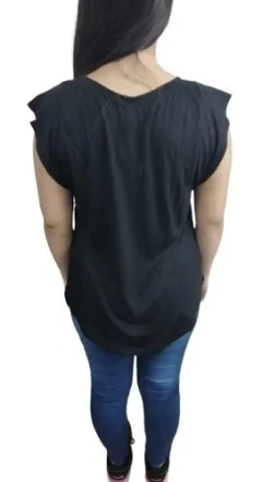 REMERA OVERSIZE (Z004) - Victoria Garrido Lenceria