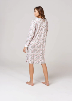 CAMISON M/LARGA ALGODON ESTAMPADO C/CARTERA (41602) - comprar online