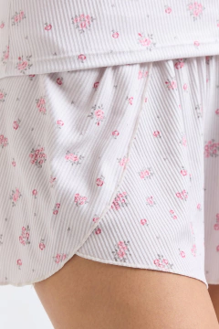 PIJAMA B/FINO Y SHORT MORLEY FLORAL FANTASY PJ (2607-26) - tienda online