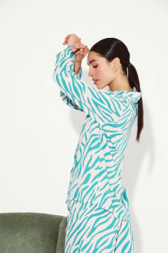 PIJAMA M/LARGA CAMISA P/LARGO LIBRA (2674-24) en internet