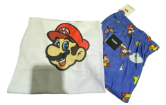 PIJAMA M/CORTA P/LARGO MARIO BROSS (SH353)