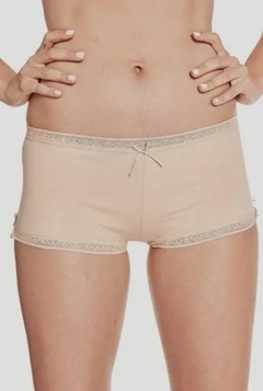 BOXER DAMA ALGODON Y PUNTILLA (4755)