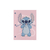 CARPETA ESCOLAR N3 DOS TAPAS STITCH ROSA MOOVING BTS