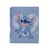 CUADERNO A4 UNIVERSITARIO TAPA FLEX CUADRICULADO STITCH AZUL MOOVING BTS