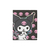 CUADERNO ESCOLAR 19X24 CM TAPA DURA KUROMI NEGRO Y ROSA MOOVING BTS