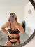 CONJUNTO ROMANCE 2001 NEGRO (sin liguero)