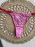 TANGA HEART PUNTILLA COMBINADA ROSA Y ROJO - comprar online