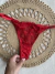 TANGA HEART PUNTILLA ROJA en internet