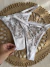 TANGA HEART PUNTILLA BLANCA - comprar online