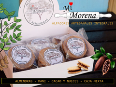 MI MORENA ALFAJOR INTEGRAL ARTESANAL CAJA 12 UNIDADES