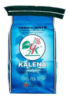 KALENA YERBA MATE DESPALADA PAQUETE AZUL 500gr SIN TACC