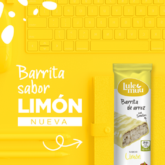 Lulemuu barrita de arroz de limon 12gr