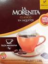 LA MORENITA CAFÉ EN SAQUITO
