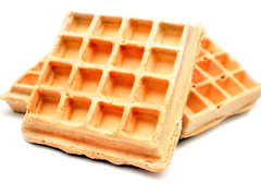 DULCE MORENA 2 WAFFLES DE AVENA 120gr