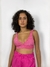 Top Nat Lurex Rosa