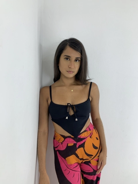 Top Sasha Preto - comprar online