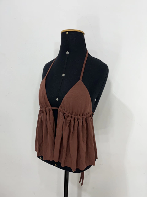 Top Antônia Marrom