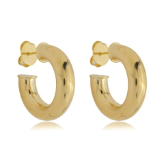 Argola Sarah Ouro - comprar online