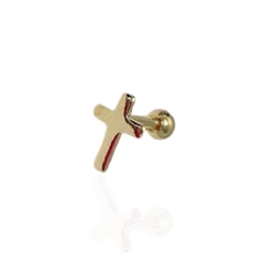 Piercing Cruz Lisa Ouro