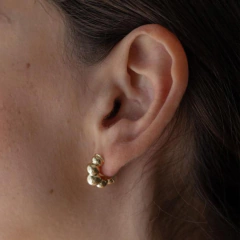 Argola Carmellia Ouro - comprar online