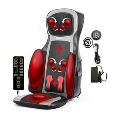 Asiento Masajeador Cervical Espalda Calor Vibracion Shiatsu