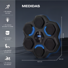 Maquina de boxeo Beat Box Pro Melfit Musica Bluetooth - tienda online