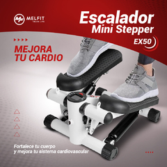 Mini Stepper con Bandas Elasticas Melfit Fitness Escalador EX50 - comprar online