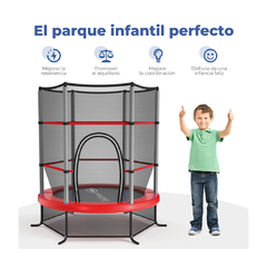 Cama Elastica Melfit 1,40 Mts Trampolin Red Chicos Mtkid1.4 - comprar online