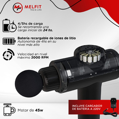 Pistola Masajeadora Melfit P2000 - tienda online