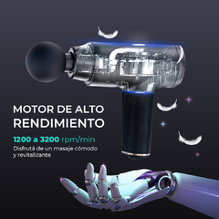 Pistola Masajeadora Rehabilitacion Muscular Portatil Vital Force
