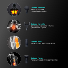 Pistola Masajeadora Rehabilitacion Muscular Portatil Vital Force - comprar online
