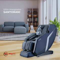 Sillón Masajeador Pro Melfit Rodillos Calor Santorani 3d - tienda online