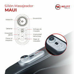 Sillón Masajeador Melfit Maui - comprar online