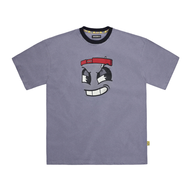 Remera Oversize Bully Face Gris thumbnail 2